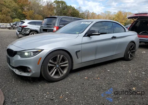 2018 BMW 430I из США, поврежденный, VIN WBA4Z1C56JEC70245